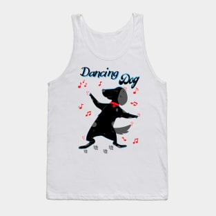 Dancing dog Tank Top